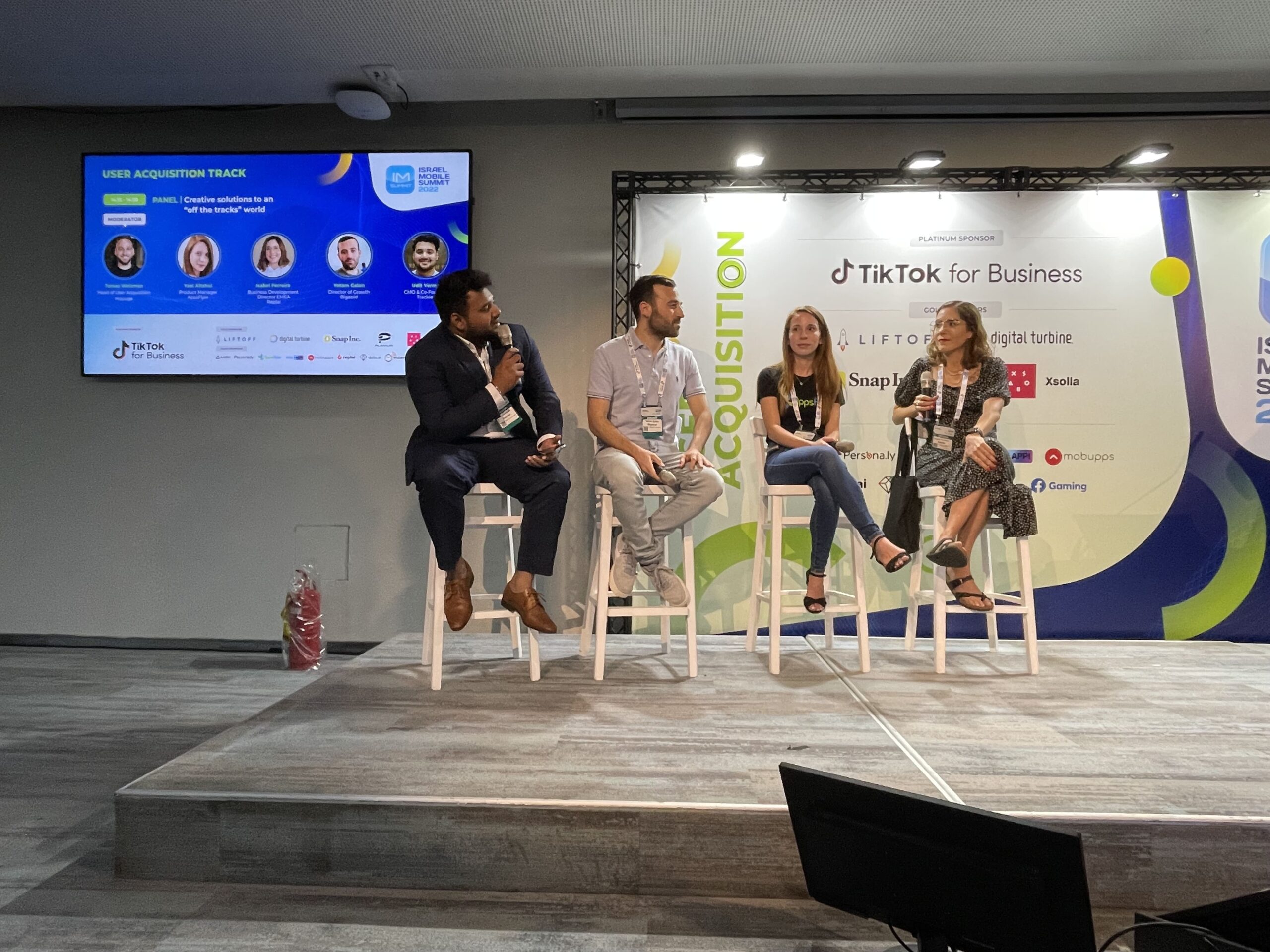 Team Trackier at Israel Mobile Summit