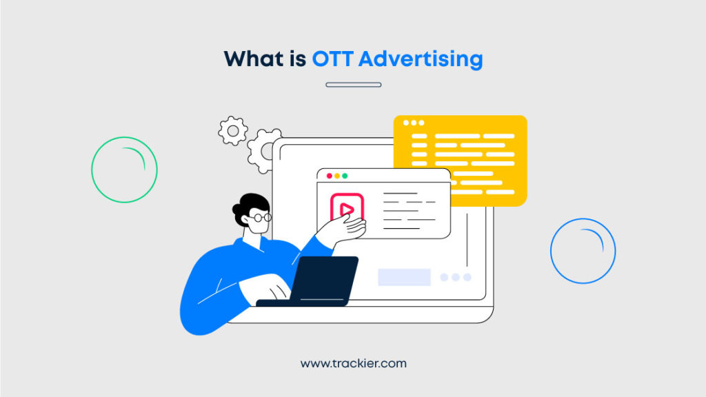 A glossary banner for OTT advertising